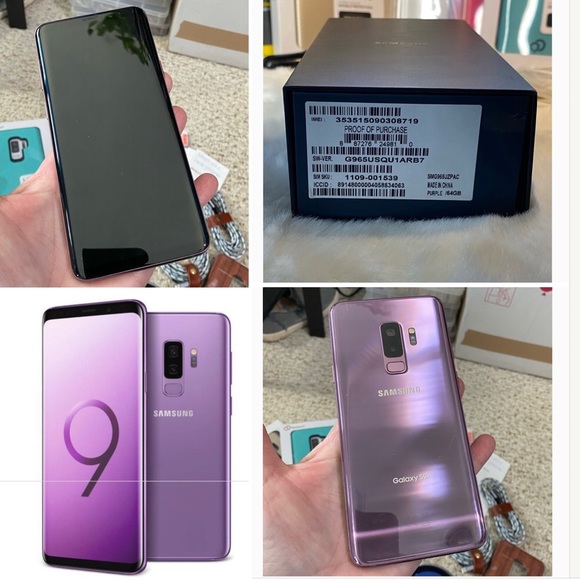 Galaxy S9 Plus 64 GB - Lilac Purple with many new extras! EXC COND UNLOCKED - Picture 12 of 12